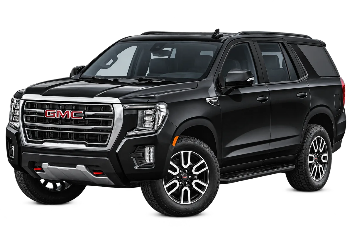 GMC Yukon — صورة توضيحية للمركبة؛ قد تُوفَّر مركبة مماثلة