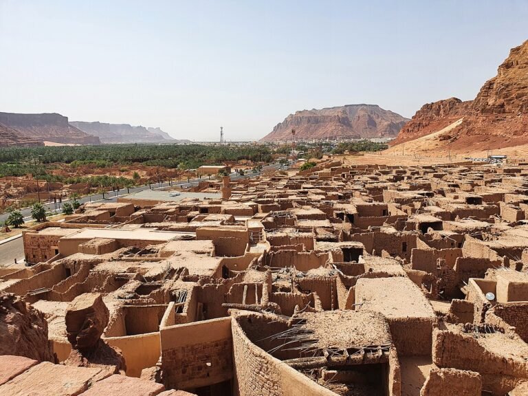 The historic Old Town of AlUla, Saudi Arabia