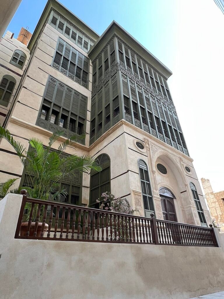Historic Jokhdar House in Al-Balad, Jeddah's historic district