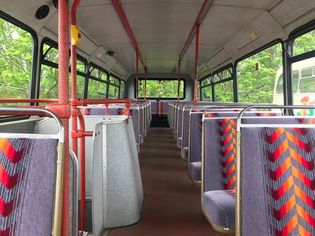 Coach interior suited to large corporate offsites