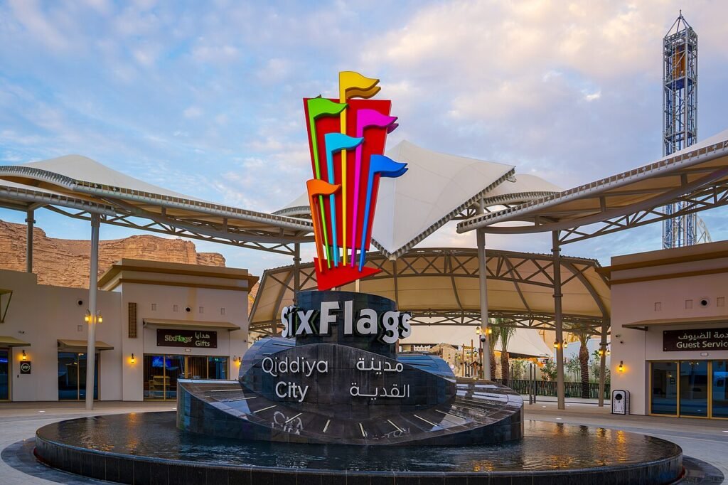 Six Flags Qiddiya Theme Park, Saudi Arabia