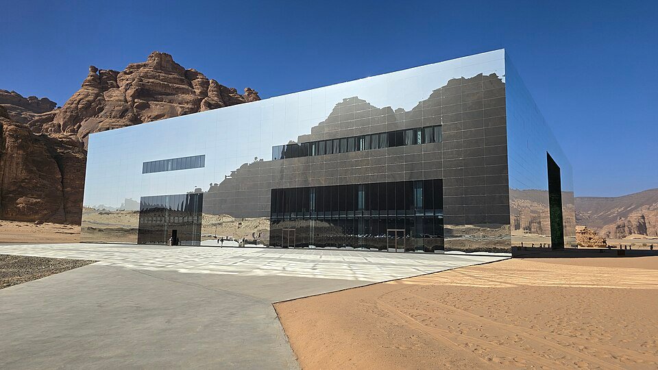 The Maraya Concert Hall in AlUla, Saudi Arabia