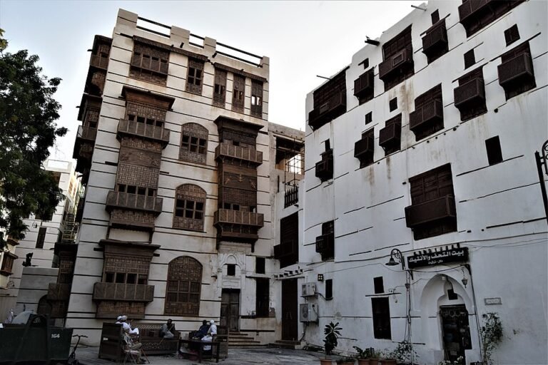 Old Jeddah, Al Balad historic district in Saudi Arabia