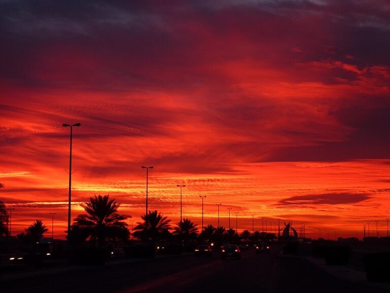 The city of Tabuk in north western Saudi Arabia