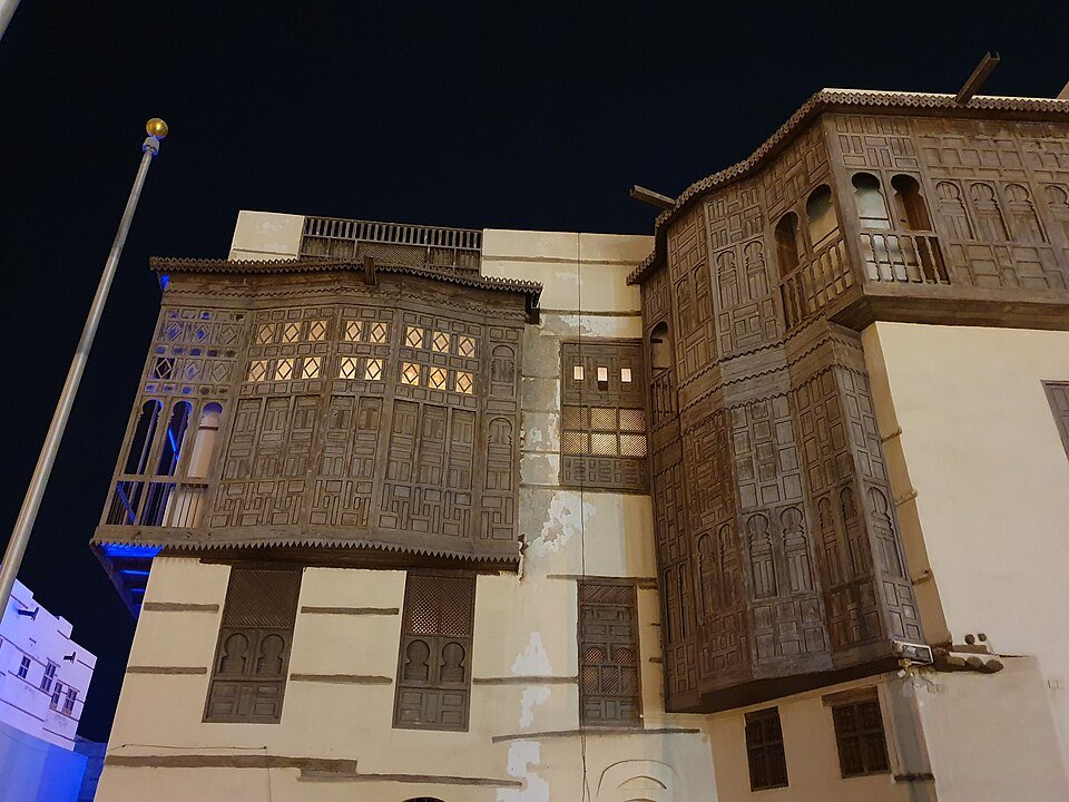 Traditional architecture in old Yanbu, Saudi Arabia