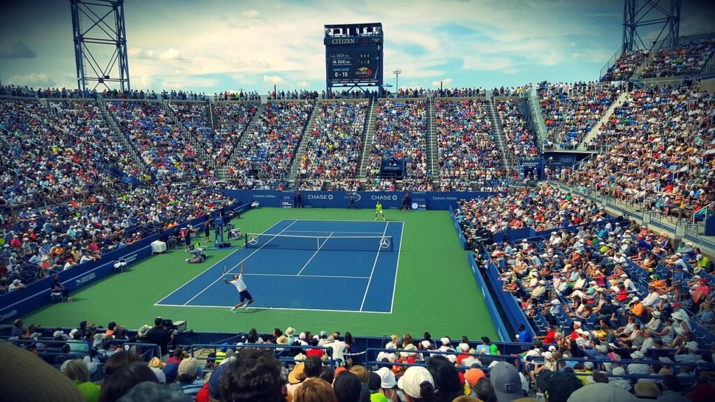 Tennis Stadium Spectators - Saudi Cab Co ground transport guide
