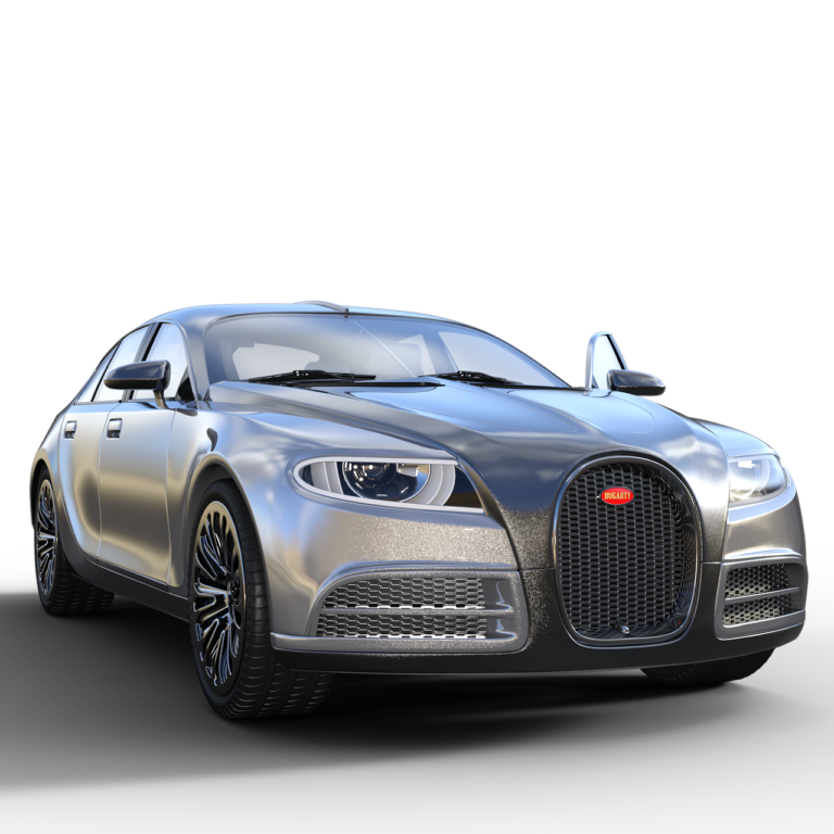 Chauffeur-driven luxury vehicle for VIP airport transfer