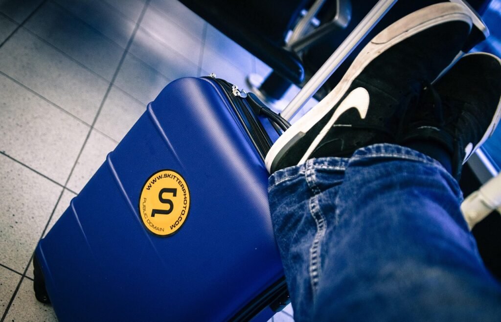 International Traveller Suitcase - Saudi Cab Co ground transport guide